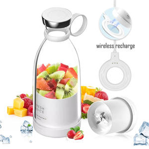 ワイヤレスフルーツジューサー350Ml ElektrischeEntsafterミキサーUsb充電Aufladブレンダー - Product Image 2