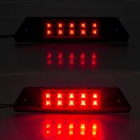 Système d'éclairage amélioré Yongjin, feu arrière LED trapézoïdal, feu de freinage, feu de position pour Polaris Ranger 800 700 900