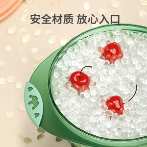 Y Crown Bowl Bol à ventouse pour enfants, en PP sans BPA, anti-déversement, pour bébés de 0 à 12 mois, vert - Product Image 2