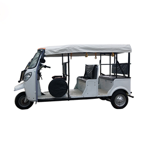 Triciclo de Pasajeros Tipo Rickshaw Abierto para 7 Personas, Triciclo Usado para Adultos en Venta - Product Image 6