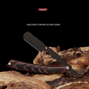Custom Logo Salon PREMIUM Quality Hiar <strong>Cut</strong> <strong>Throat</strong> Shave Straight <strong>RAZOR</strong> Professional Master <strong>Vintage</strong> Straight Edge Barber <strong>Razor</strong> - Product Image 3