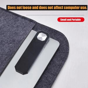 用于办公桌的2合1笔记本电脑和电话架折叠式磁性支架支持手机平板电脑和计算机一起工作 - Product Image 4