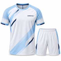 Maillot de football personnalisé léger pour l'entraînement par temps chaud, conception entièrement sublimée, uniforme d'équipe de football, club OEM