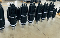 Tarière hydraulique WEIXIANG WXEA3500 pour excavatrice de 2,5 à 4,5 tonnes, perceuse à terre haute efficacité pour travaux routiers et autoroutiers