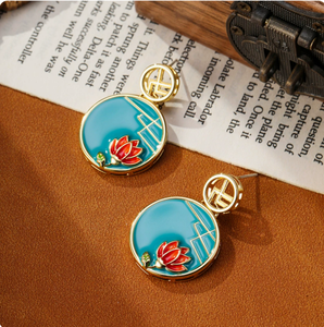 सस्ते व्यक्तिगत गहने विंटेज इयररिंग्स विचार हैं जो लड़कियों के लिए नए साल के उपहार अद्वितीय डिजाइन इयररिंग - Product Image 3