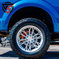 Nouvelles jantes de voiture grises GS, finition usinée, 17-24 pouces, en alliage d'aluminium, multi-rayons, forgées sur mesure, polies à haute brillance, légères