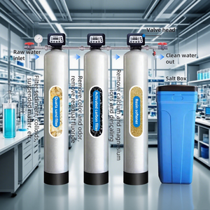 Machine industrielle d'adoucissant avec la productivité de PLC 500L/Hour de pompe de récipient à pression - Product Image 2