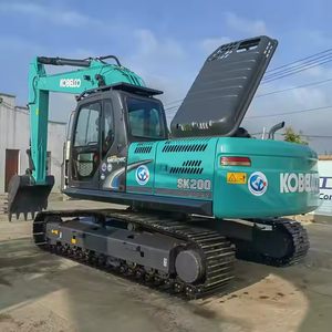Équipement de marque japonaise Pelle KOBELCO SK200D de seconde main de 20 tonnes de haute qualité en stock - Product Image 2