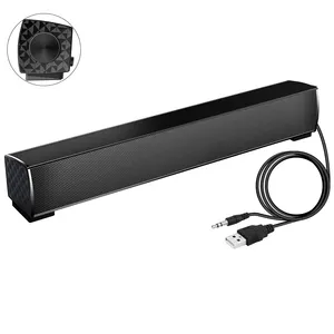 Neuer Trend 6W 16In mit AUX USB kabel gebundenem Lautsprecher Subwoofer leerer Kunststoff geformter Lautsprecher Box Family Look Lautsprecher