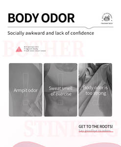 100mlロールオンボトル消臭制汗ボトル、確実なボディスプレー消臭制汗剤 - Product Image 4