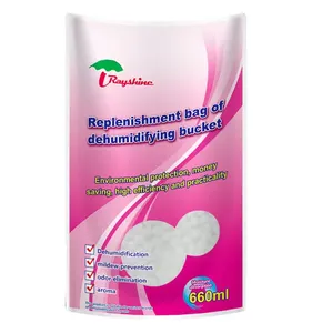 Tas gantung Dehumidifier ramah lingkungan, untuk penyerap kelembaban 660 mL