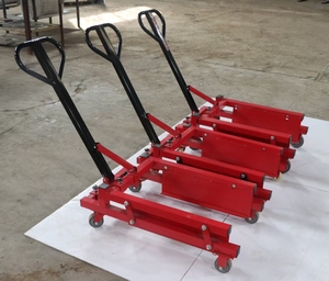 Chariot manuel à levier pour caisses, 300 kg, <span class=keywords><strong>en</strong></span> acier au carbone, pour paniers de manutention <span class=keywords><strong>en</strong></span> <span class=keywords><strong>plastique</strong></span> - Product Image 6