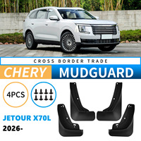 Garde-boue de voiture pour Chery JETOUR X70L 2026 – Garde-boue résistant aux rayures, garde-boue imperméables, protection arrière contre la boue