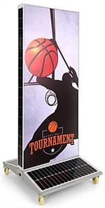 Nhà máy tùy chỉnh thiết kế năng lượng mặt trời Powered quảng cáo thông minh hiển thị ngoài trời dẫn hộp Đèn - Product Image 3