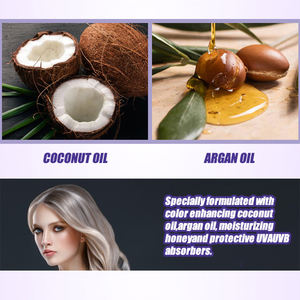 Suero Capilar de Seda de Marca Privada OEM, Suero Capilar Reparador con Aceite de Argán y Coco Antiencrespamiento, 50 ml, Logotipo Personalizado - Product Image 2