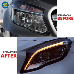 Accesorios de coche YU GUANG para Mercedes Benz <span class=keywords><strong>GLA</strong></span> 200 260 X156 2015 <span class=keywords><strong>2018</strong></span>, faro delantero, faro delantero modificado, faro delantero LED - Product Image 6