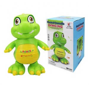 IDS-rompecabezas de música con forma de cocodrilo para niños, juguete de dinosaurio eléctrico con forma de cocodrilo - Product Image 4