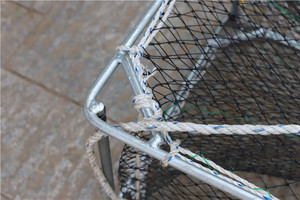 سعر المصنع المجلفن المعادن الصيد جراد البحر سرطان البحر فخ سلك قفص - Product Image 5