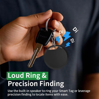 Nouvelle étiquette intelligente trouver mon appareil GPS Tracker Mini localisateur d'animaux Finder clé portefeuille carte sac Anti perte Air Tag dispositif