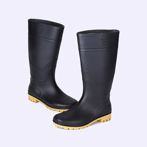 Botas de Lluvia de PVC Impermeables Unisex Económicas, Botas de Agua para Pesca, Agricultura y Trabajo, Calzado de Goma Resistente a Químicos para Hombre - Product Image 3