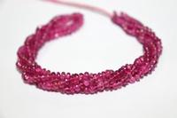 Perles Rondelles Facettées Vivaaz Gems en Pierre de Tourmaline Rose Naturelle de Grade AAA+ de 4 mm pour la Fabrication de Bijoux – Couleur 100% Naturelle – Achetez Maintenant
