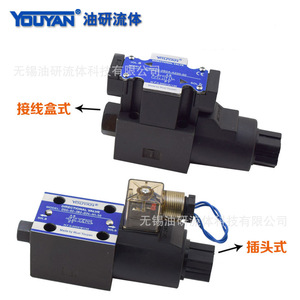 Vanne de commande directionnelle hydraulique Youyan Oil Research Fluid Dsg 02 2b2, électromagnétique, à montage sur panneau, DC24V - Product Image 2