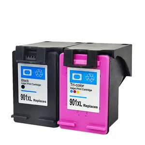 ใช่-สีสัน901 XL 901XL 901XLBK 901XLC ตลับหมึกอิงค์เจ็ทสำหรับ Hp Officejet 4500- G510g G510h Officejet 500