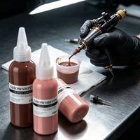 Peinture de maquillage permanent personnalisée pour microblading des sourcils à micro-pigments
