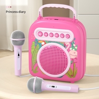 Microphone Karaoké Éducatif Coloré en Plastique pour Enfants, Modèle H-MA-02, 1,5 kg, Unisexe, Vente Chaude