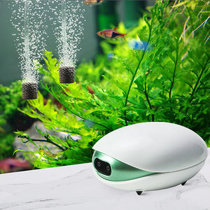 Mini bomba de aire recargable por USB para <span class=keywords><strong>acuario</strong></span>, bomba de aire de oxígeno para tanque de peces con piedra de aire, bomba de oxígeno de ahorro de energía silenciosa - Product Image 1