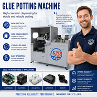 Máquina dispensadora de pegamento de dos componentes Vision, adhesivo termofusible, pegamento AB, pegamento UV, equipo universal de encapsulado, línea de ensamblaje de 3 ejes