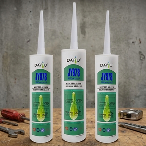 JY978 Scellant en silicone neutre pour la fixation des baignoires, des douches, des lavabos et autres équipements sanitaires - Product Image 1