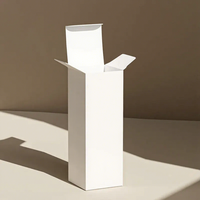 Boîte d'emballage pour soins de la peau en carton kraft écologique personnalisée, imperméable, avec doublure en éponge, impression offset pour shampoing et soins de la peau