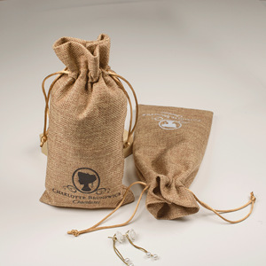 Bolsas de Regalo Ecológicas de Yute y Lino con Cordón, para Dulces, Joyería y Viajes, Nuevo Diseño - Product Image 4