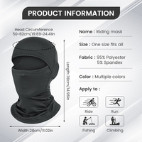 Cagoule intégrale respirante pour le ski, couvre-tête tactique, sports de plein air, cyclisme, chasse, unisexe