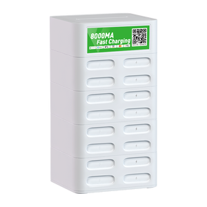สถานีชาร์จแบตเตอรี่สำรอง Welink A07-16 65W แบบกำหนดเองได้ พร้อมหน้าจอ LED แบตเตอรี่ Li-Polymer รองรับการชาร์จเร็ว 3C ช่องเสียบ Type-C/USB/AC อเนกประสงค์ - Product Image 3