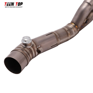 Système d'échappement de <span class=keywords><strong>moto</strong></span> Teentop tuyau d'échappement en titane pour Kawasaki ER6N ER6F /Ninja650R/ <span class=keywords><strong>Z650</strong></span> Ninja650/ VERSYS650 échappement - Product Image 4