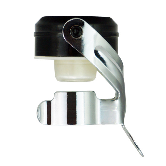 สีดำ + สีเงิน-จุกพลาสติกด้านบน