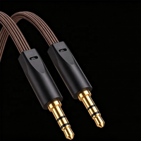 Câble audio Yongse 3,5 mm mâle-mâle en cuivre monocristallin pour connexion AUX, ordinateur et téléphone
