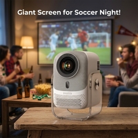 Projecteur BYINTEK LOVE 2 à mise au point automatique pour événements sportifs 2026, écran géant 150 pouces, Smart Android WiFi, projecteur portable pour la maison, OEM