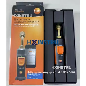 Manómetro Digital Testo 549I de Alta Presión y Termómetro de Abrazadera para Tuberías, Operado a través de Smartphone - Product Image 1
