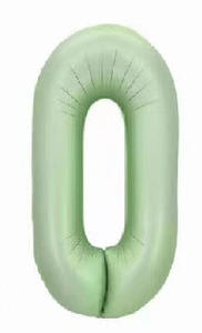 Huaien Factory's 32-Inch Globos de gran número Baby Pink Blue Matcha Green Fiestas del día de San Valentín-Globos de papel de aluminio con corazón - Product Image 5