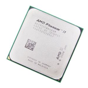 Processeur AMD Phenom II X4 955 Quad-Core AM3 938 broches, boîte noire, débloqué, multiplicateur de fréquence 3.2G - Product Image 6