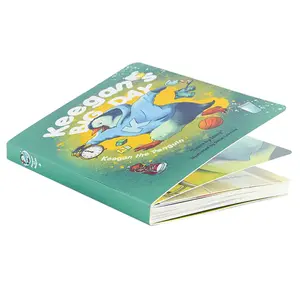 Buku anak-anak kustom menerbitkan dan layanan cetak buku papan mewarnai hardcover buku anak-anak pencetakan
