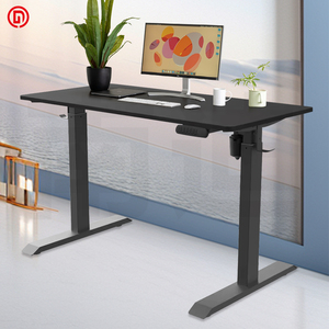 Bền điện đứng cơ giới Lift tăng bàn chuyển đổi và mở rộng Ergonomic kim loại máy tính bàn có thể điều chỉnh - Product Image 4