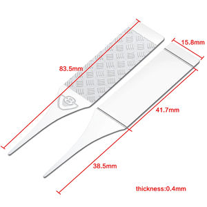 Modifié Fender Board Connect Non-slip Décoration Tracteur pour 1/14 <span class=keywords><strong>Tamiya</strong></span> RC Camion Remorque Benne DIY Pièces De Rechange - Product Image 3
