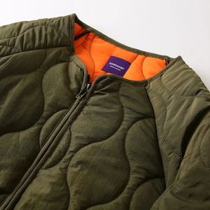 Giacca europea e americana per il tempo libero amekaji <span class=keywords><strong>senza</strong></span> colletto <span class=keywords><strong>cappotto</strong></span> imbottito in cotone versatile <span class=keywords><strong>cappotto</strong></span> di abbigliamento da lavoro funzionale alla moda retrò - Product Image 6