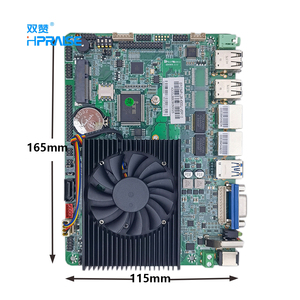 เมนบอร์ดขนาดเล็ก 12V สำหรับ AI รองรับ SATA3.0 Mini PCIE RS232/485 พร้อมโปรเซสเซอร์ I5 - Product Image 2