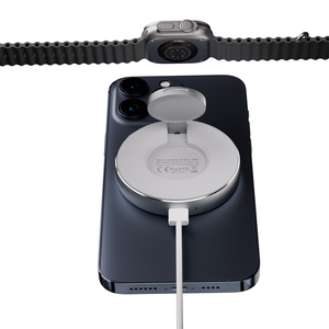 <span class=keywords><strong>Chargeur</strong></span> sans fil magnétique 3-en-1 KUANGXIANG pour téléphones mobiles, support PC réglable, compatible avec <span class=keywords><strong>Apple</strong></span> <span class=keywords><strong>Watch</strong></span> et AirPods - Product Image 5