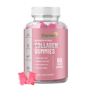 סוכריות גומי קולגן להלבנה עם חומץ תפוחים, ויטמין <span class=keywords><strong>C</strong></span>, ביוטין, לעור, לעיצוב ישבן גדול, סוכריות גומי רכות. - Product Image 5